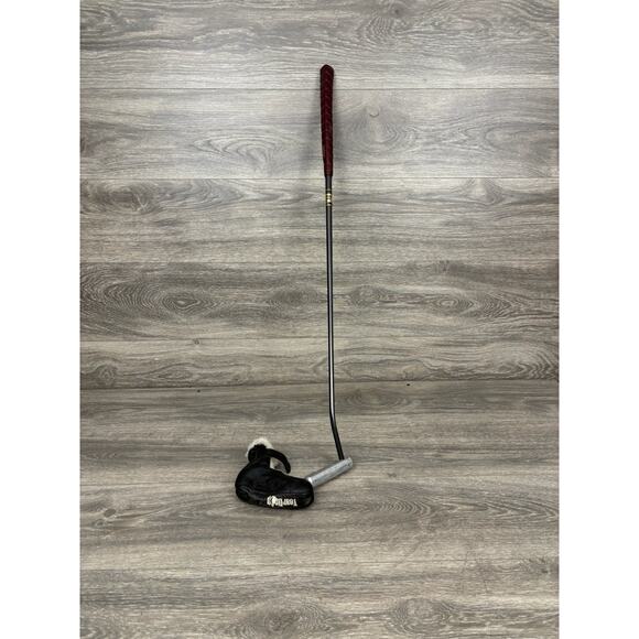 TEARDROP TEAR DROP ROLL FACE PUTTER HEEL SHAFTER 35" With Head Cover - Picture 1 of 8